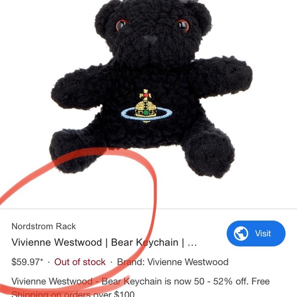 Vintage Vivienne Westwood Care bear keyring - Picture 3 of 5